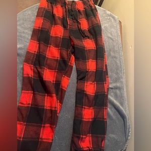 Comfy plaid pj pants